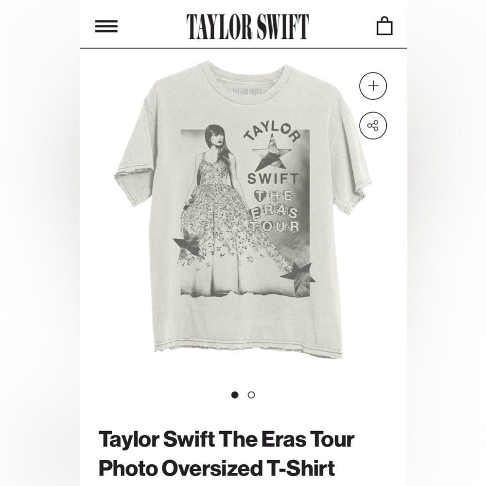 Taylor Swift The Eras Tour Photo Oversized t-shirt